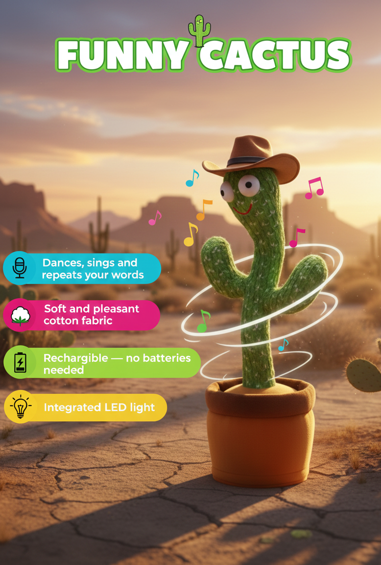 The Fun Cactus 🌵🕺